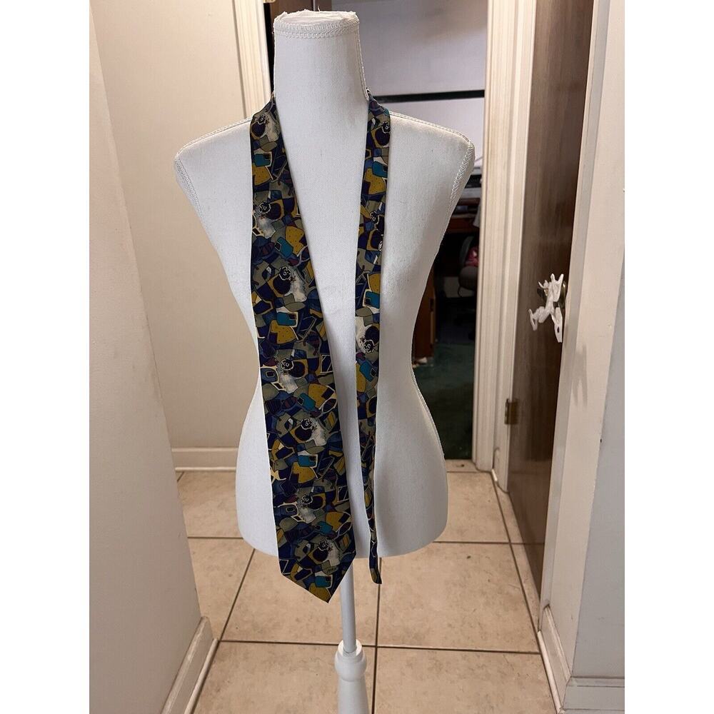 Nomax By Belle Limited Edition Multicolor Vintage Silk Men’s Tie